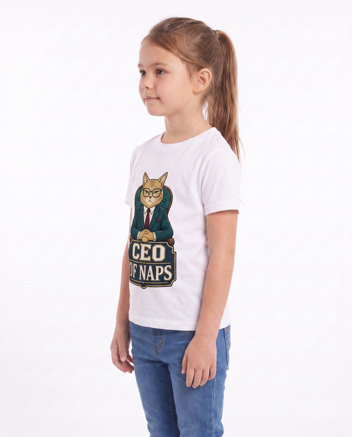Ceo Of Naps White T-Shirt mockup 2