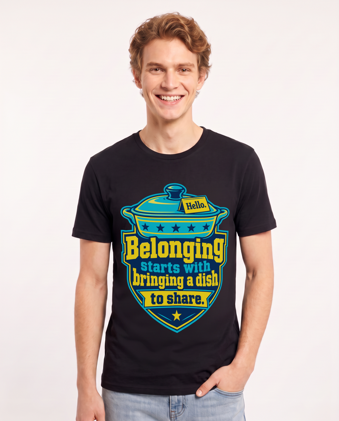 Patriotic Black T-Shirt for Men – Everyday Expression Graphic Tee product image 3
