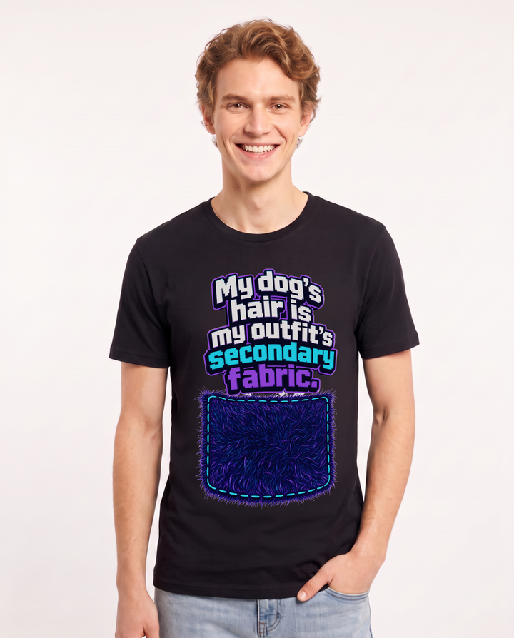 Cat Lover Black T-Shirt for Men – Everyday Expression Graphic Tee product image 3