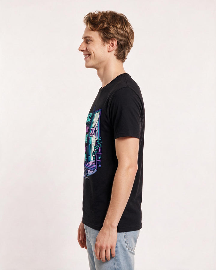 Christian Faith Black T-Shirt for Men – Everyday Expression Graphic Tee product image 2