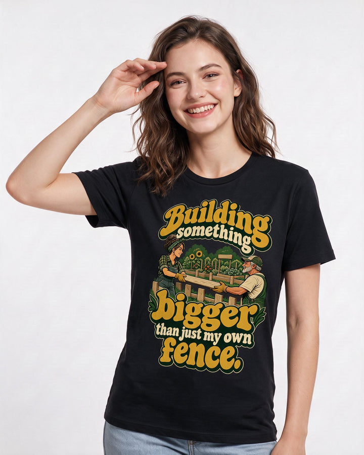 Patriotic Black T-Shirt for Women – Everyday Expression Graphic Tee product image 1