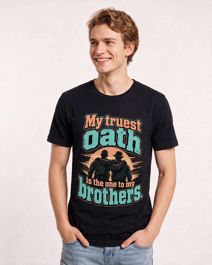 Veteran Black T-Shirt for Men – Everyday Expression Graphic Tee product image 1