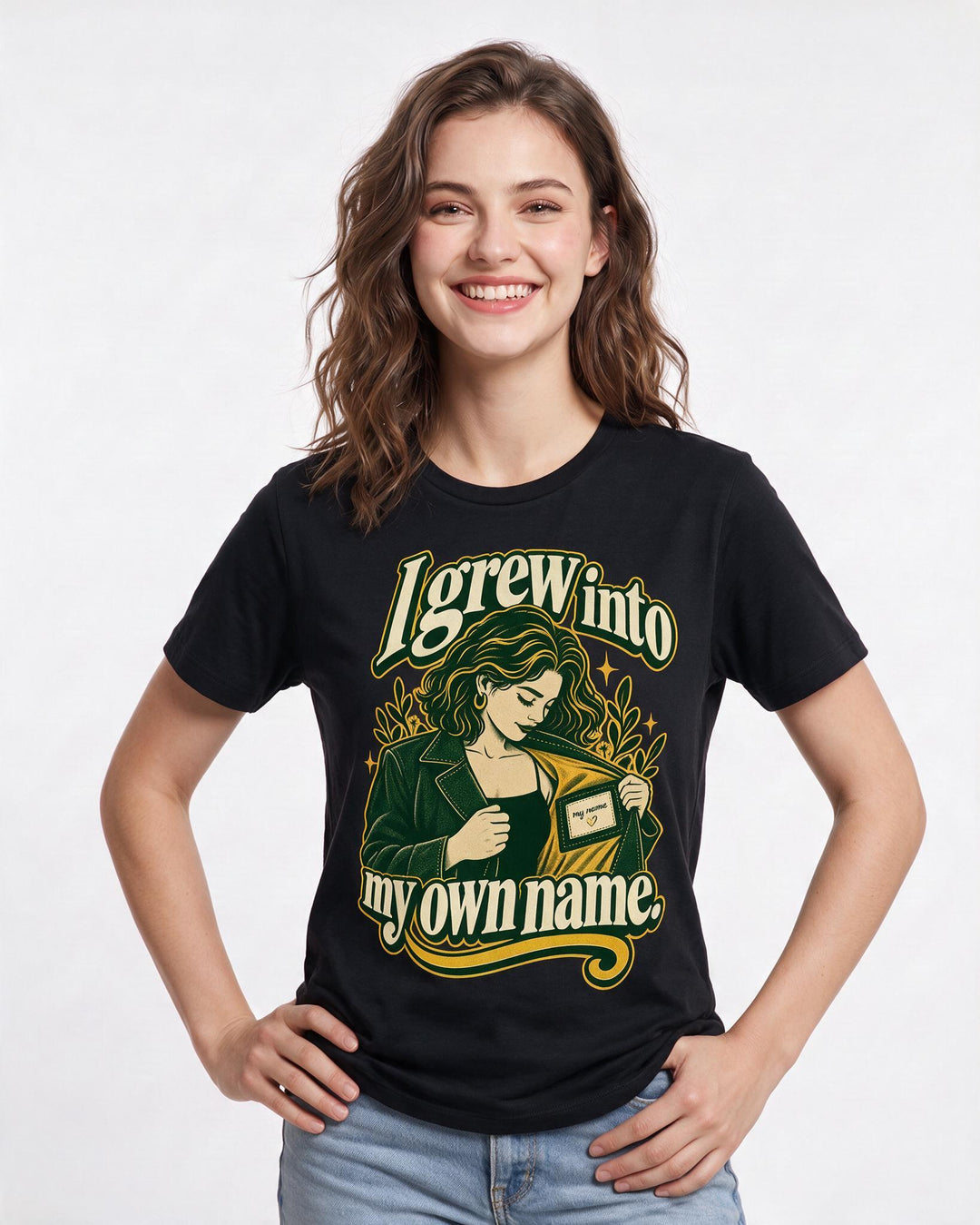 Pride Black T-Shirt for Women – Everyday Expression Graphic Tee product image 1