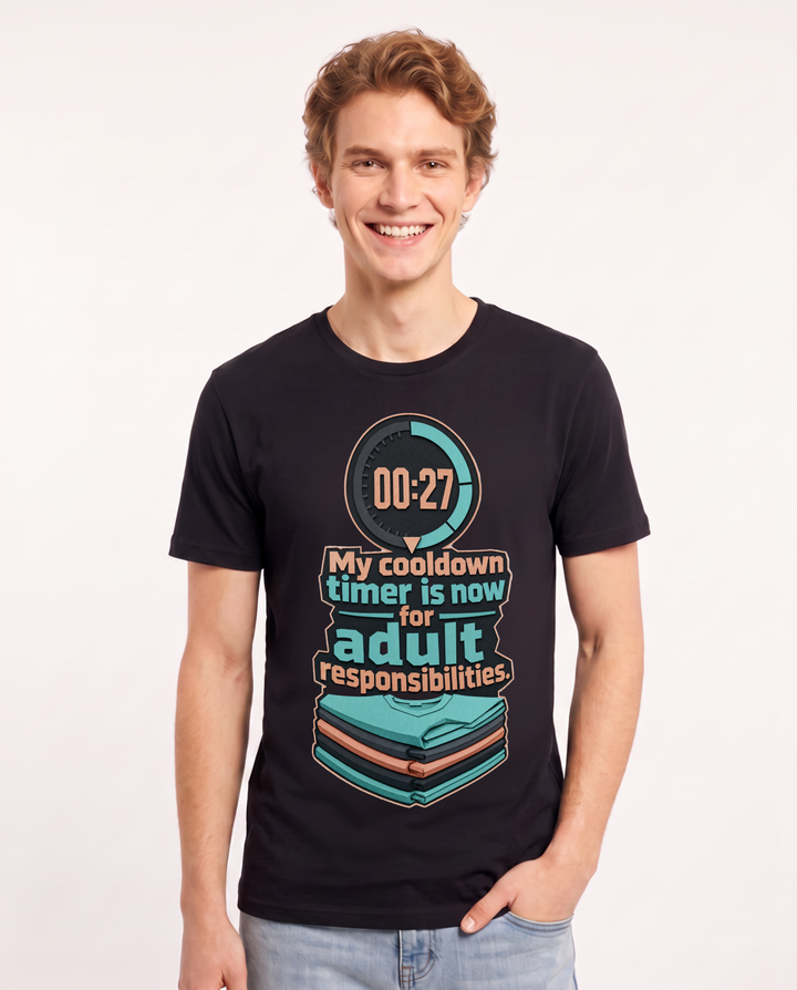 Gaming Black T-Shirt for Men – Game Night Graphic Tee product image 3