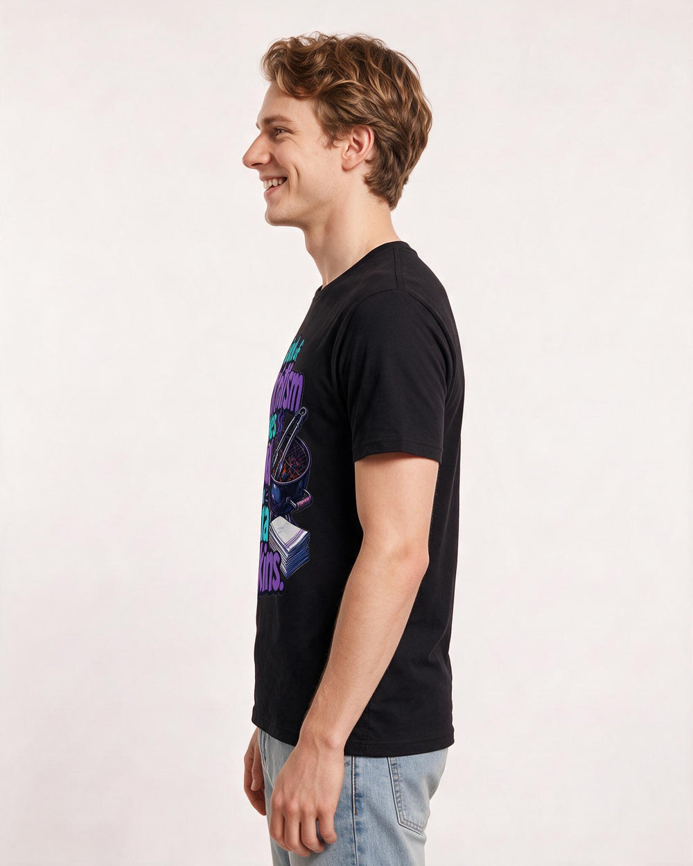 Patriotic Black T-Shirt for Men – Everyday Expression Graphic Tee product image 2