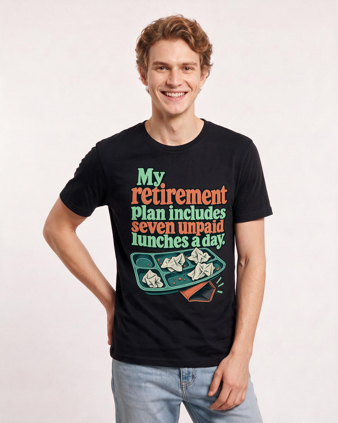 Teacher Black T-Shirt for Men – Everyday Expression Graphic Tee product image 1