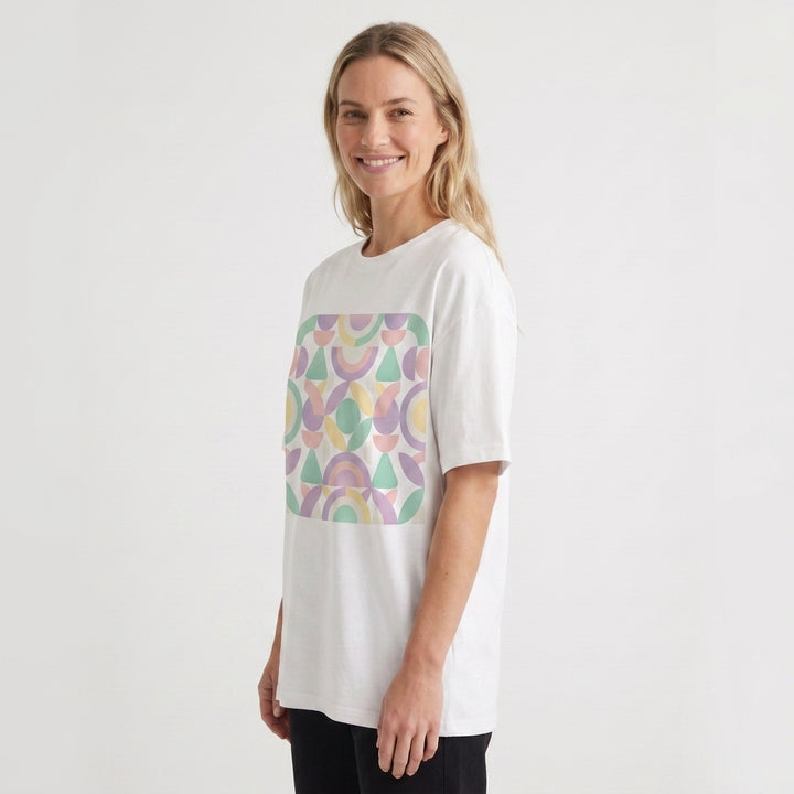White White T-Shirt mockup 2