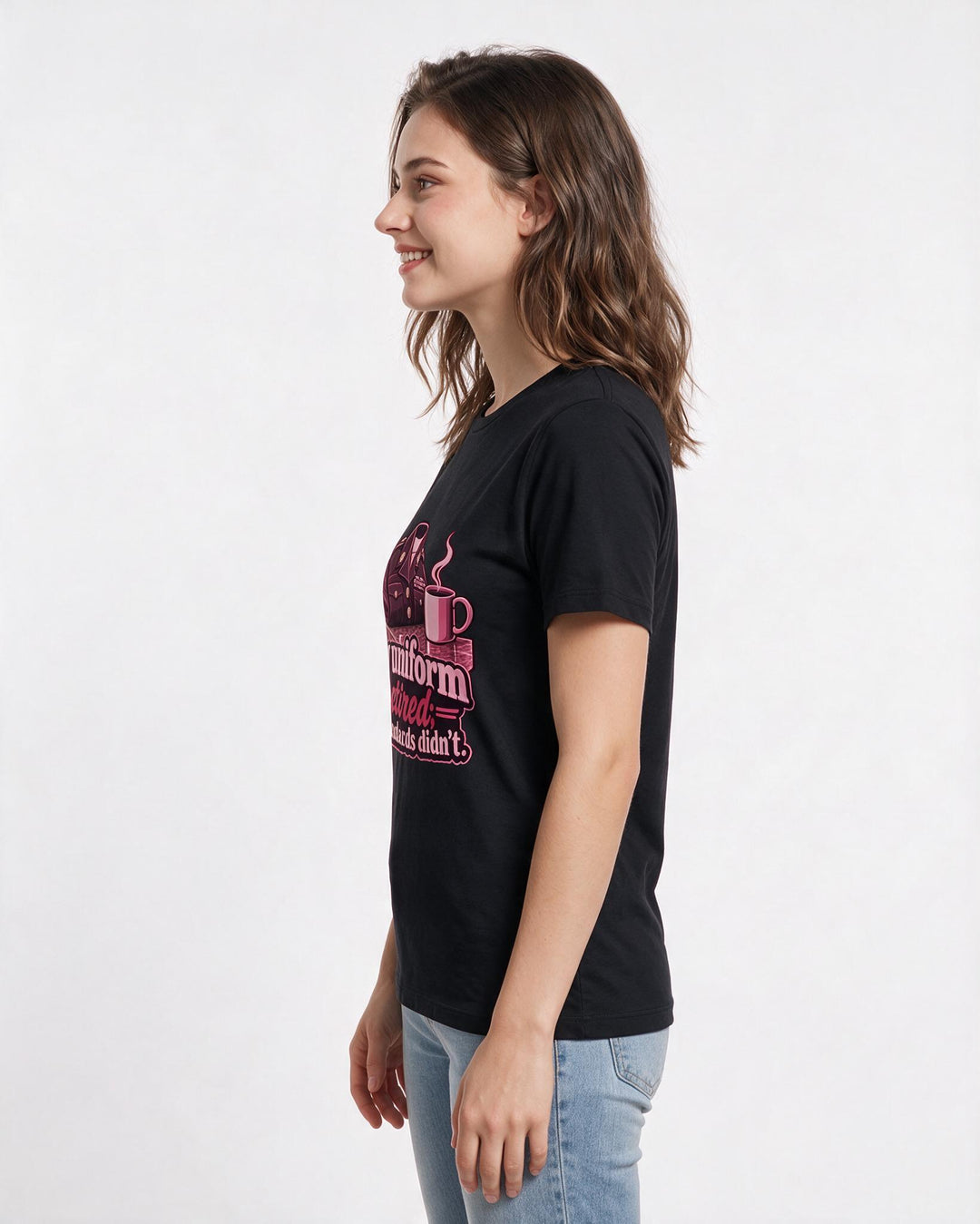 Veteran Black T-Shirt for Women – Everyday Expression Graphic Tee product image 2