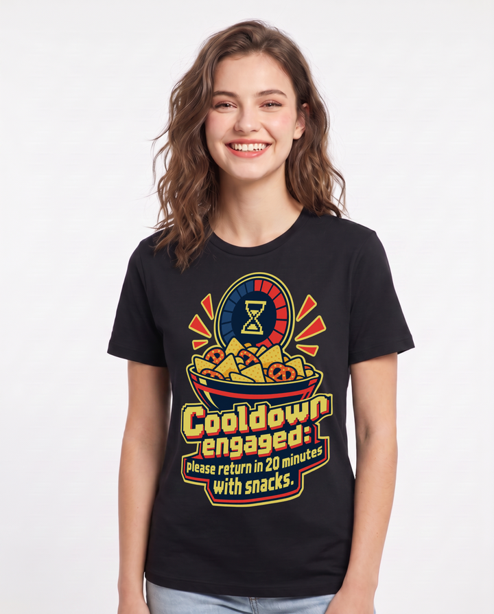 Gaming Black T-Shirt for Women – Game Night Graphic Tee product image 3