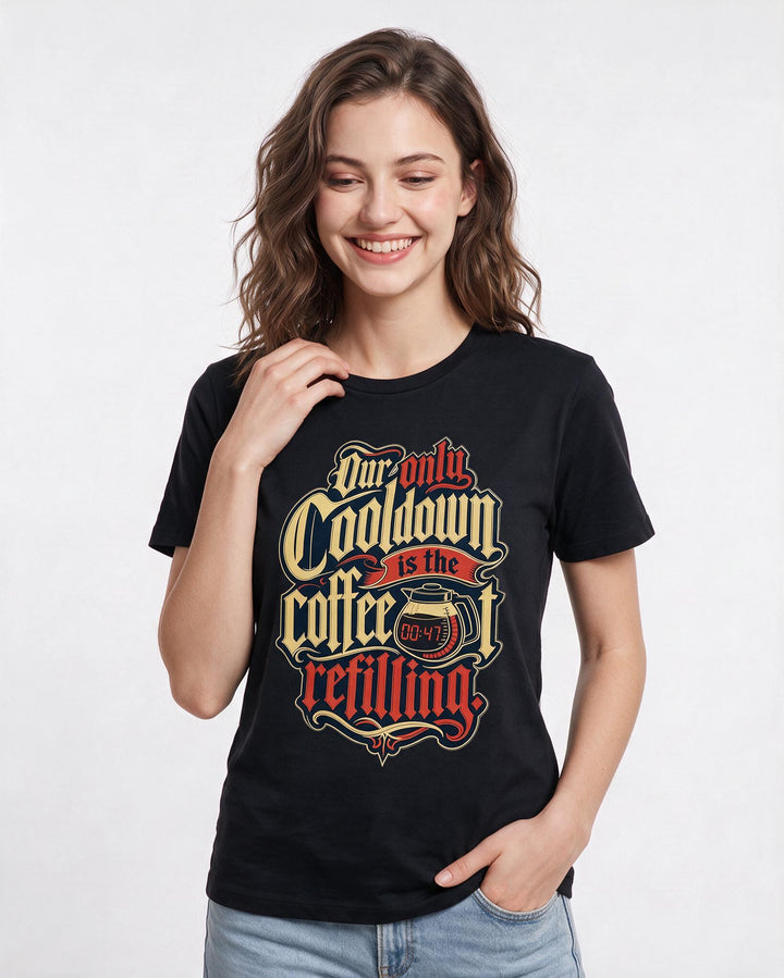 Gaming Black T-Shirt for Women – Game Night Graphic Tee product image 1