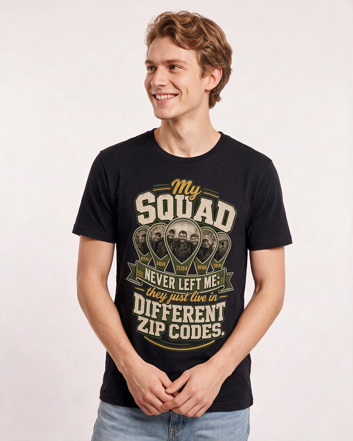 Veteran Black T-Shirt for Men – Everyday Expression Graphic Tee product image 1
