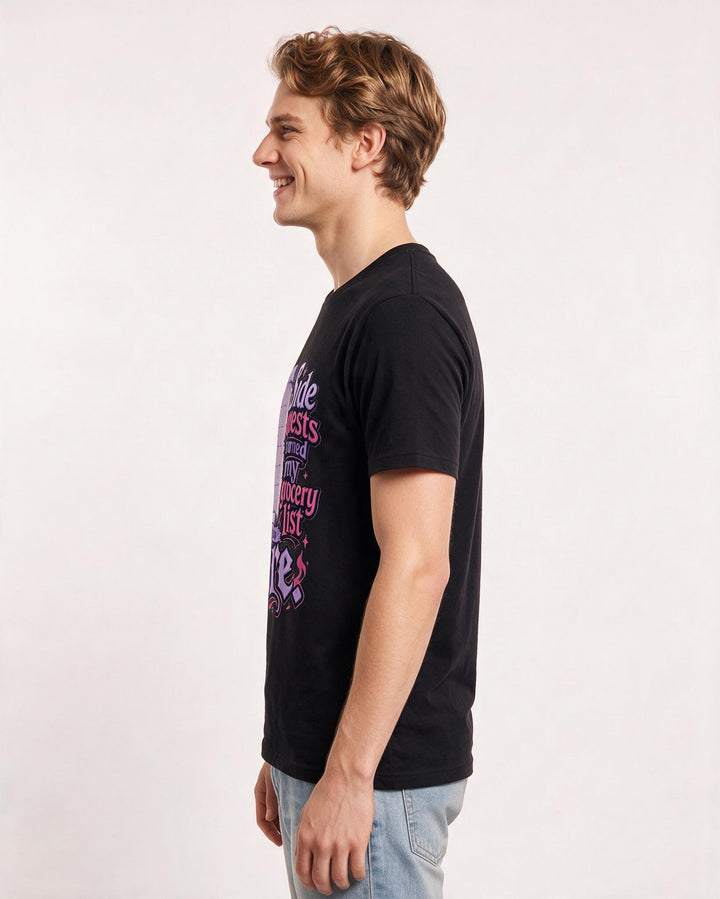 Gaming Black T-Shirt for Men – Game Night Graphic Tee product image 2