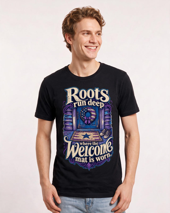 Patriotic Black T-Shirt for Men – Everyday Expression Graphic Tee product image 1