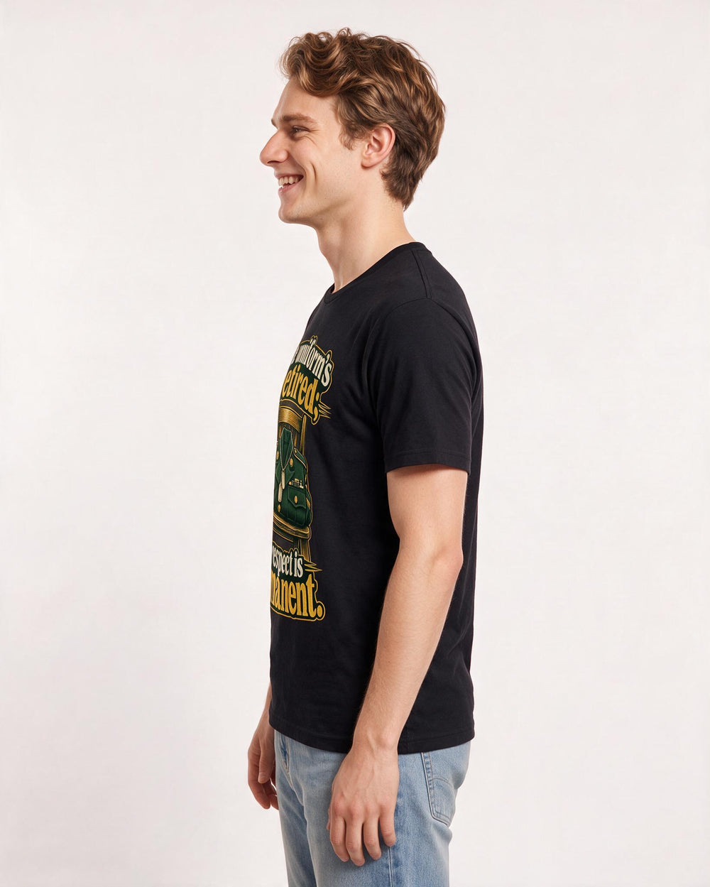 Veteran Black T-Shirt for Men – Everyday Expression Graphic Tee product image 2