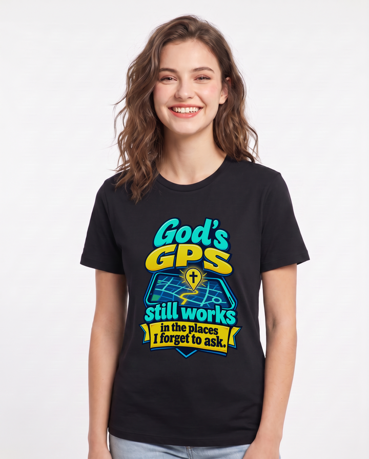 Christian Faith Black T-Shirt for Women – Everyday Expression Graphic Tee product image 3
