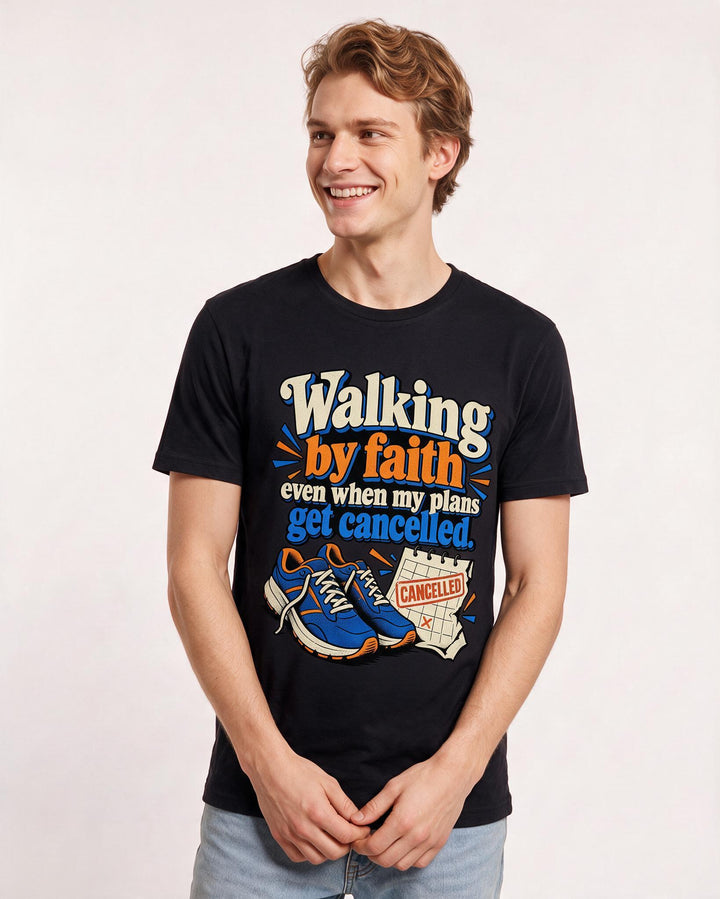 Christian Faith Black T-Shirt for Men – Everyday Expression Graphic Tee product image 1