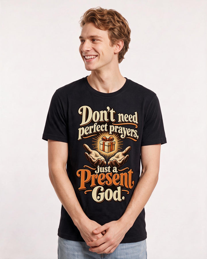 Christian Faith Black T-Shirt for Men – Everyday Expression Graphic Tee product image 1