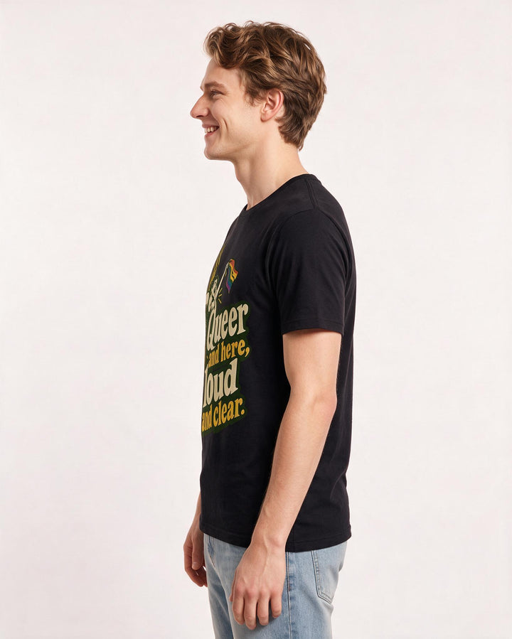 Pride Black T-Shirt for Men – Everyday Expression Graphic Tee product image 2