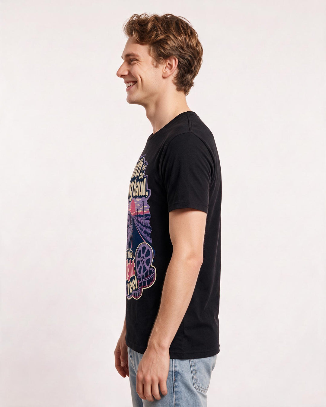 Christian Faith Black T-Shirt for Men – Everyday Expression Graphic Tee product image 2