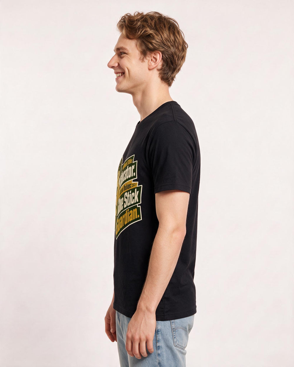 Teacher Black T-Shirt for Men – Everyday Expression Graphic Tee product image 2
