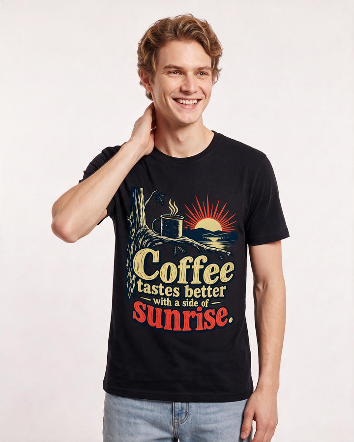 Hunting Black T-Shirt for Men – Everyday Expression Graphic Tee product image 1