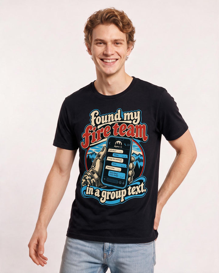 Veteran Black T-Shirt for Men – Everyday Expression Graphic Tee product image 1