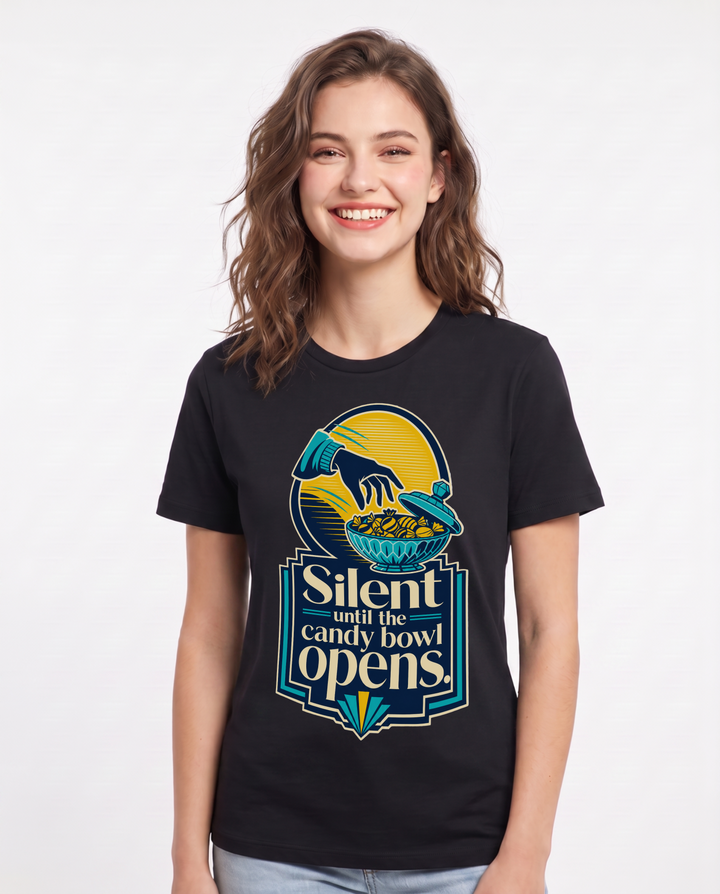Family Black T-Shirt for Women – Everyday Expression Graphic Tee product image 3