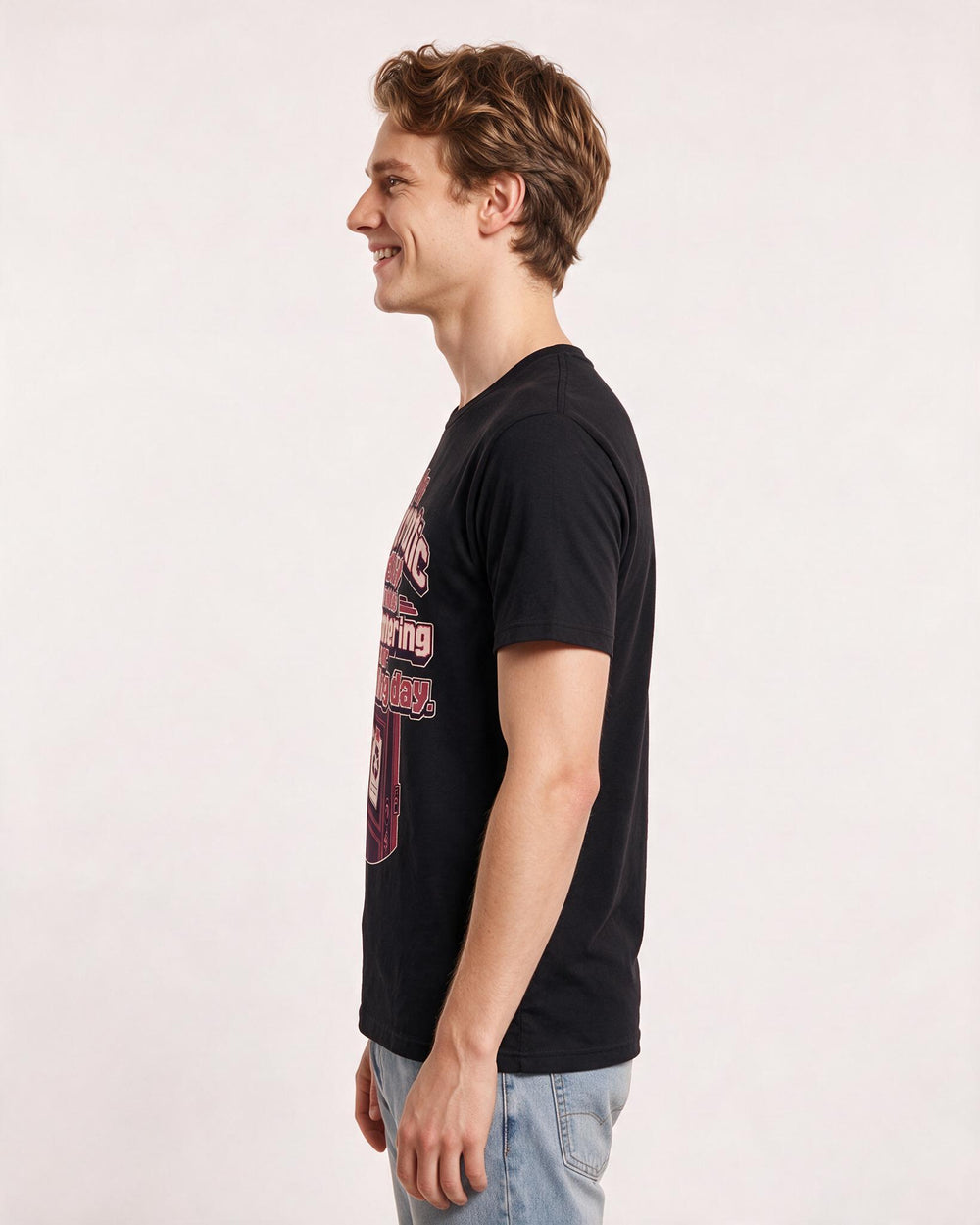 Patriotic Men's Black T-Shirt – My patriotic duty includes remembering product image 2