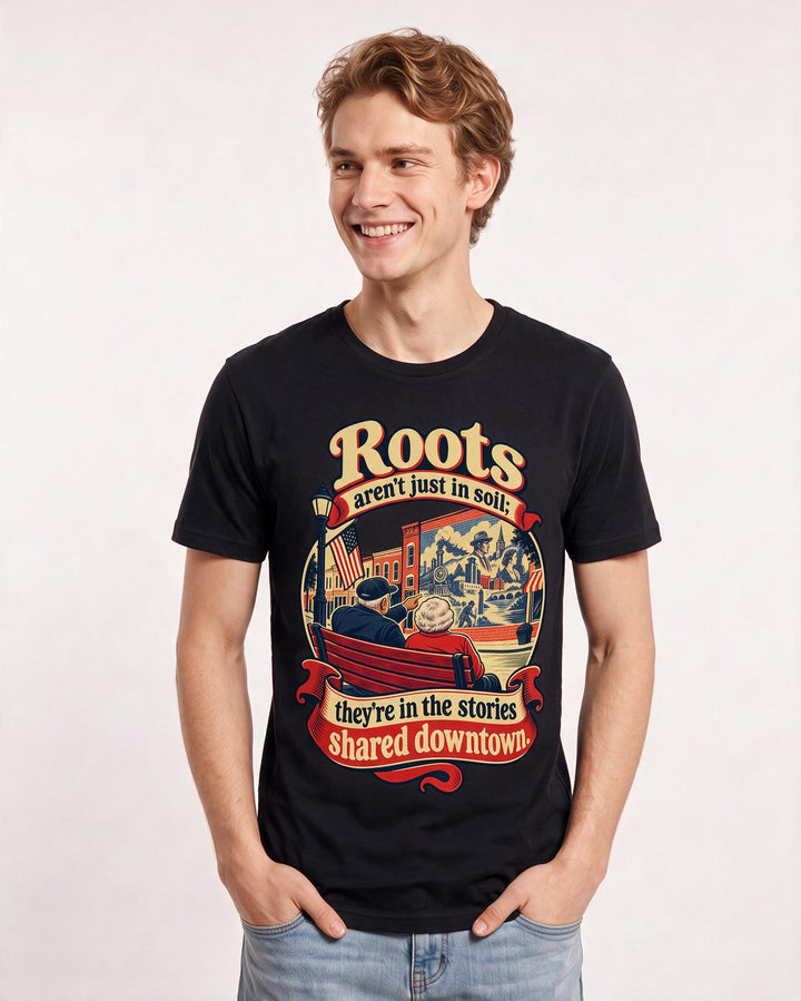 Patriotic Black T-Shirt for Men – Everyday Expression Graphic Tee product image 1
