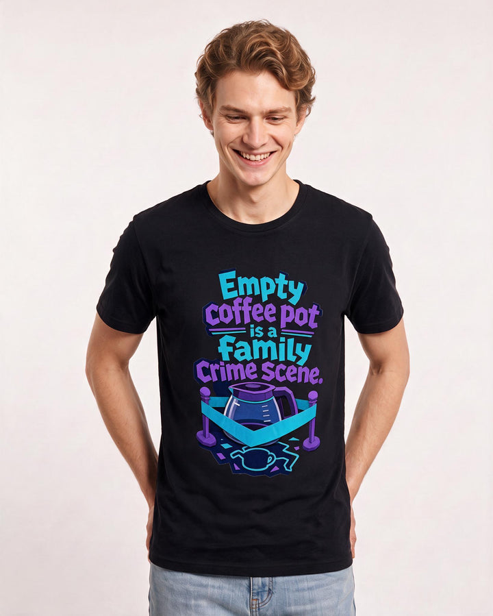 Grandparent Black T-Shirt for Men – Everyday Expression Graphic Tee product image 3