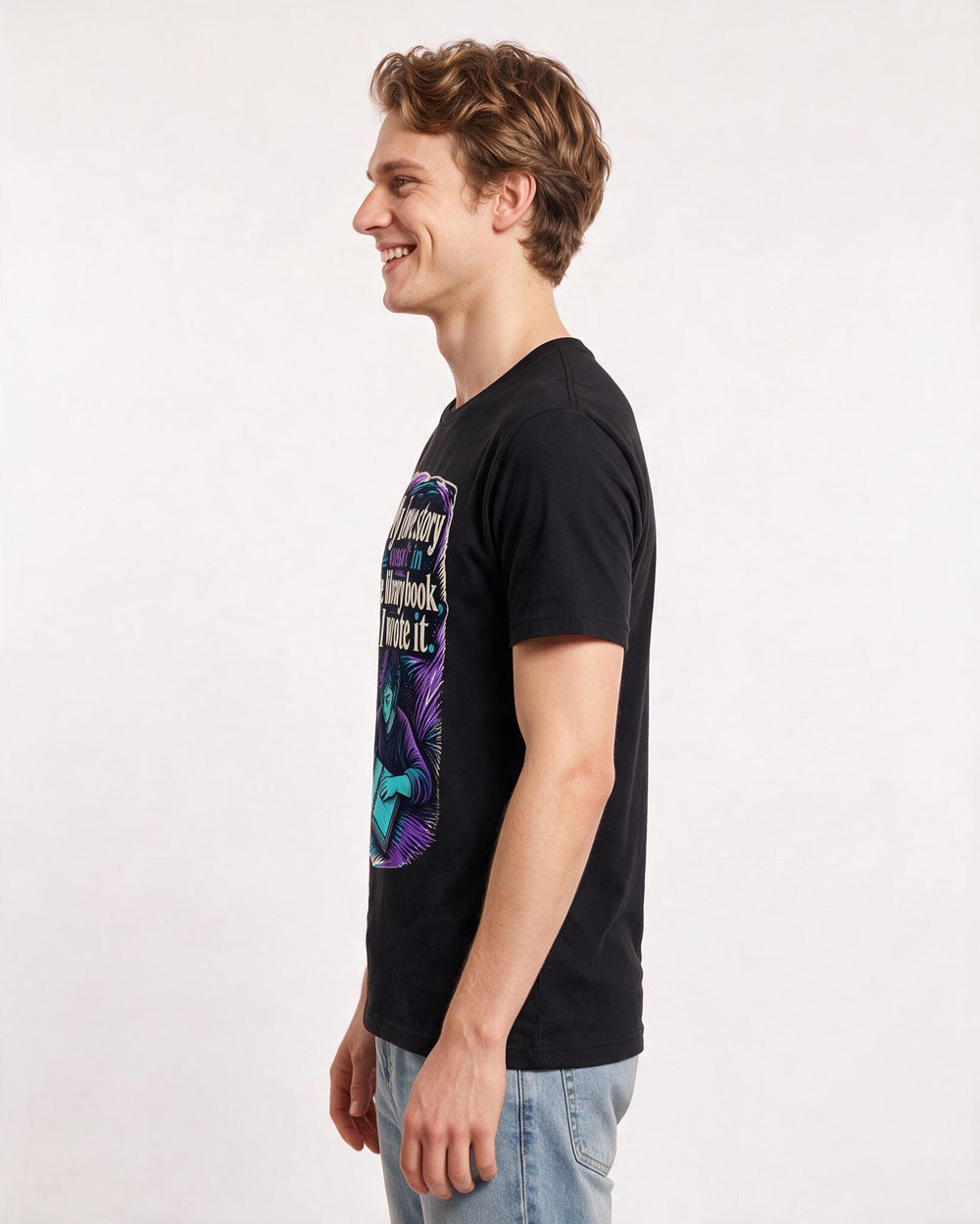 Pride Black T-Shirt for Men – Everyday Expression Graphic Tee product image 2