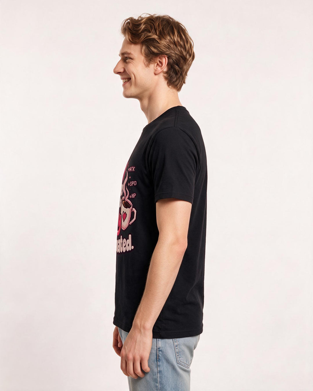 Gaming Black T-Shirt for Men – Game Night Graphic Tee product image 2