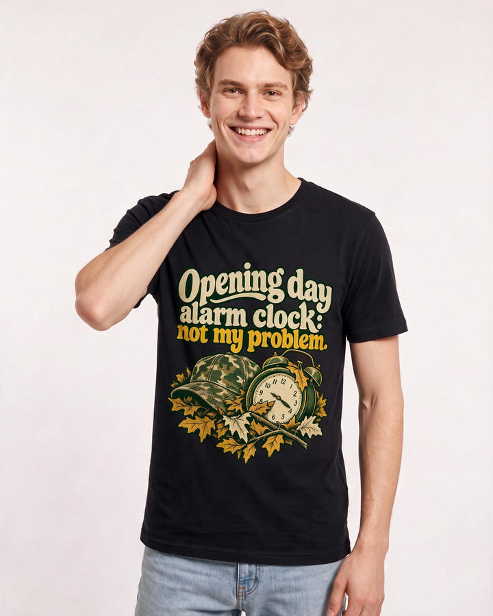 Hunting Black T-Shirt for Men – Everyday Expression Graphic Tee product image 1