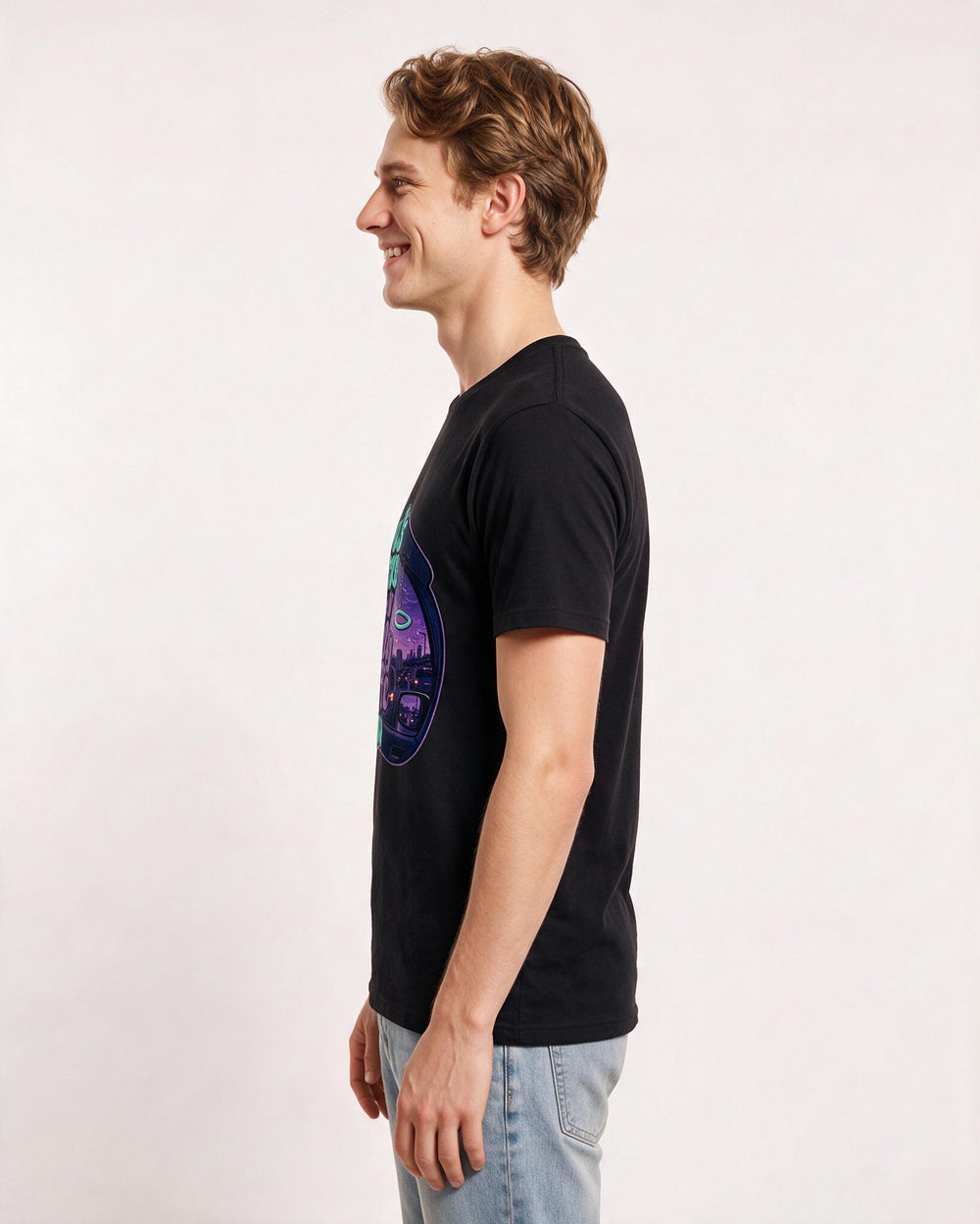 Christian Faith Black T-Shirt for Men – Everyday Expression Graphic Tee product image 2