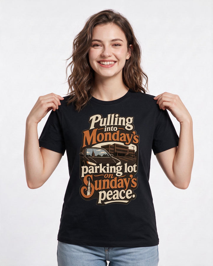 Christian Faith Black T-Shirt for Women – Everyday Expression Graphic Tee product image 1