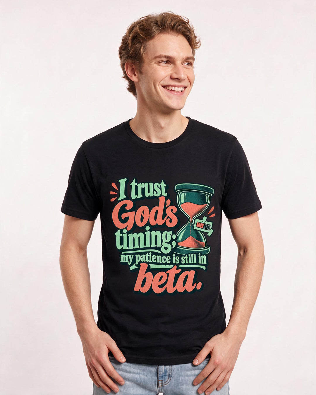 Christian Faith Black T-Shirt for Men – Everyday Expression Graphic Tee product image 1