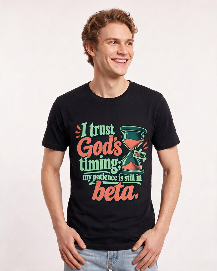 Christian Faith Black T-Shirt for Men – Everyday Expression Graphic Tee product image 1