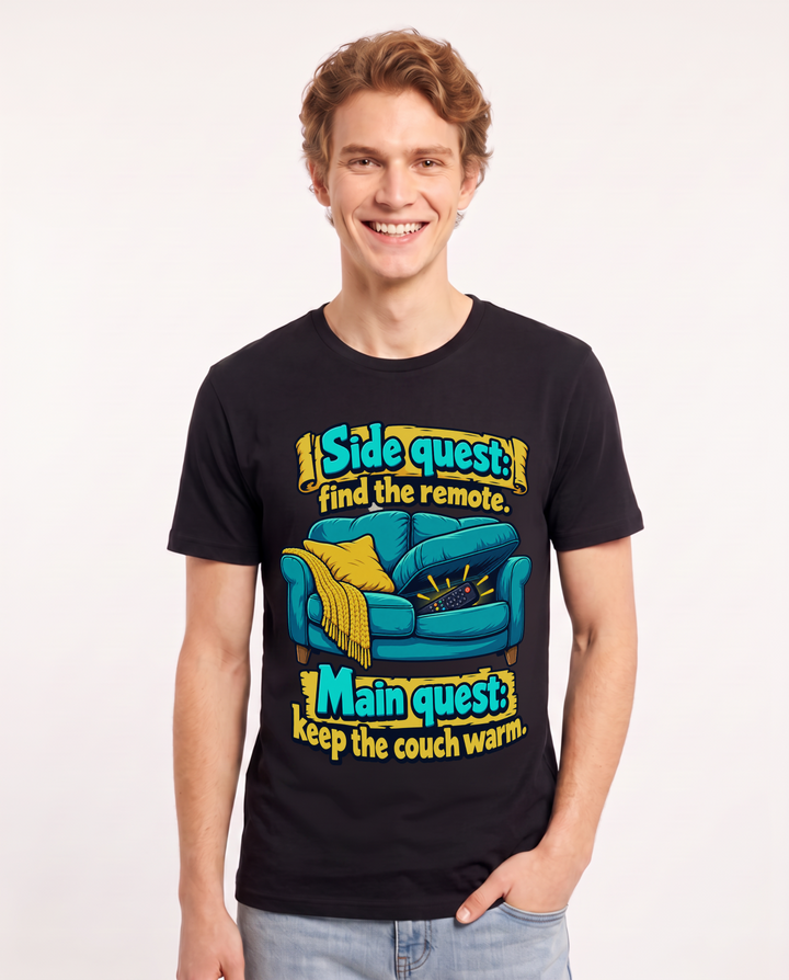 Gaming Black T-Shirt for Men – Game Night Graphic Tee product image 3