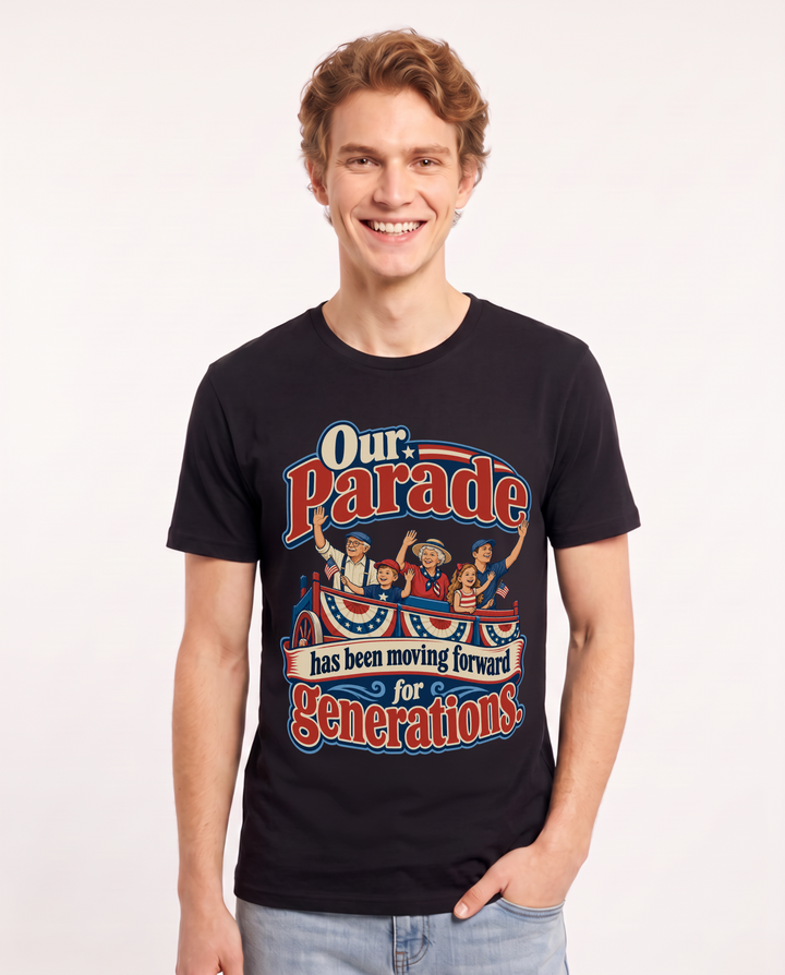 Patriotic Black T-Shirt for Men – Everyday Expression Graphic Tee product image 3