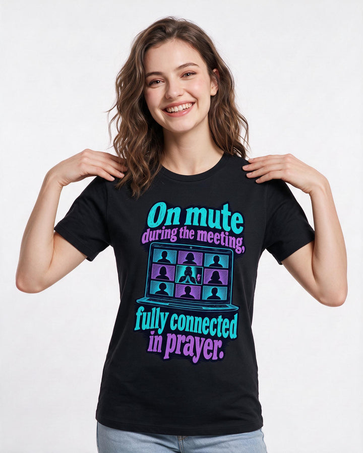 Christian Faith Black T-Shirt for Women – Everyday Expression Graphic Tee product image 1