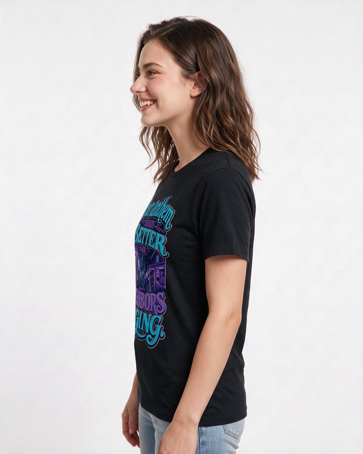Patriotic Black T-Shirt for Women – Everyday Expression Graphic Tee product image 2