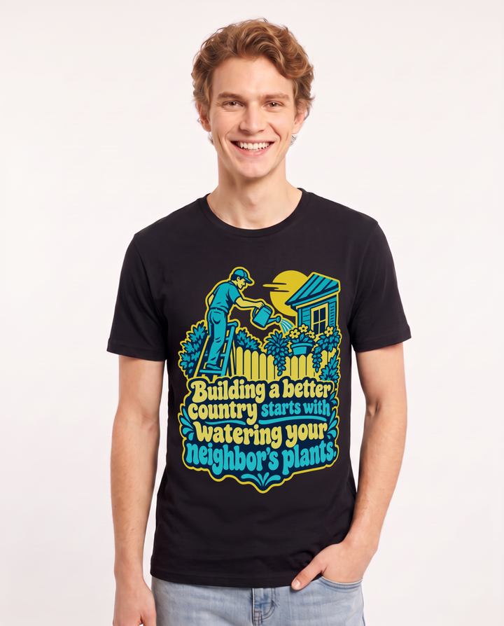 Patriotic Black T-Shirt for Men – Everyday Expression Graphic Tee product image 3