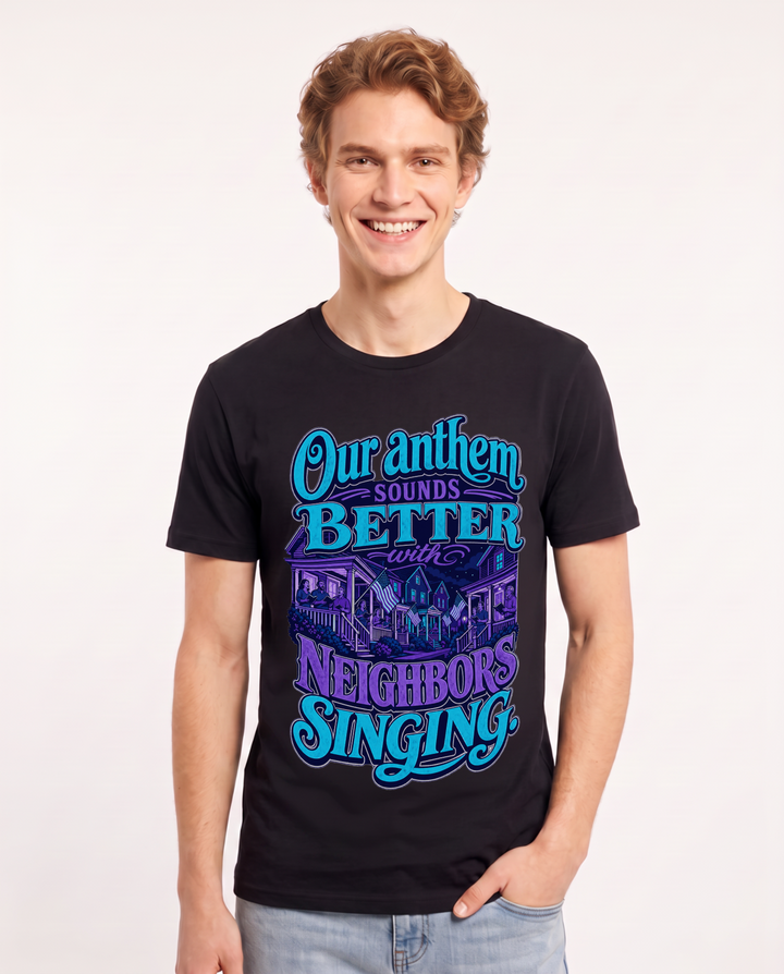 Patriotic Black T-Shirt for Men – Everyday Expression Graphic Tee product image 3