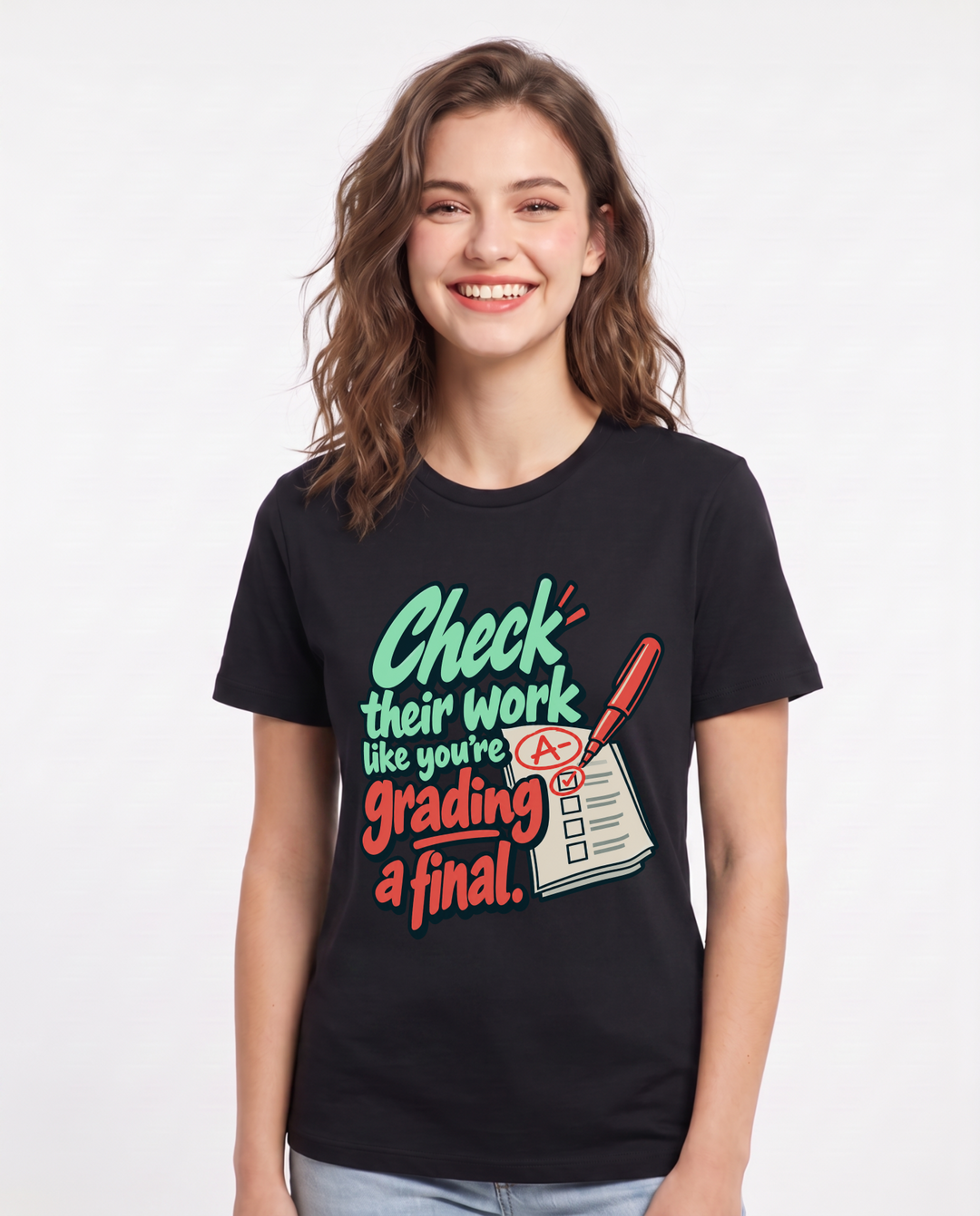 Political Statement Black T-Shirt for Women – Everyday Expression Graphic Tee product image 3
