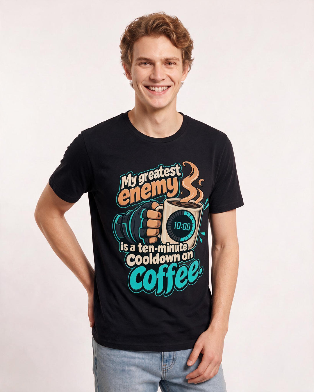 Gaming Black T-Shirt for Men – Game Night Graphic Tee product image 1
