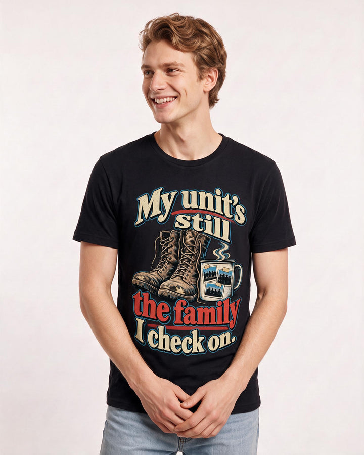 Veteran Black T-Shirt for Men – Everyday Expression Graphic Tee product image 1