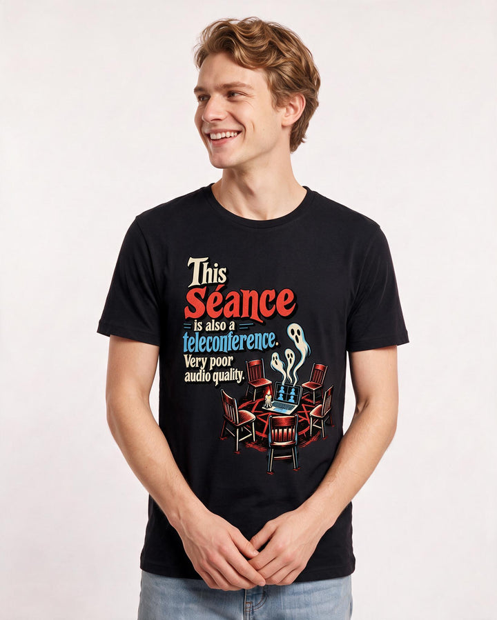 Halloween Black T-Shirt for Men – Halloween Theme Graphic Tee product image 1