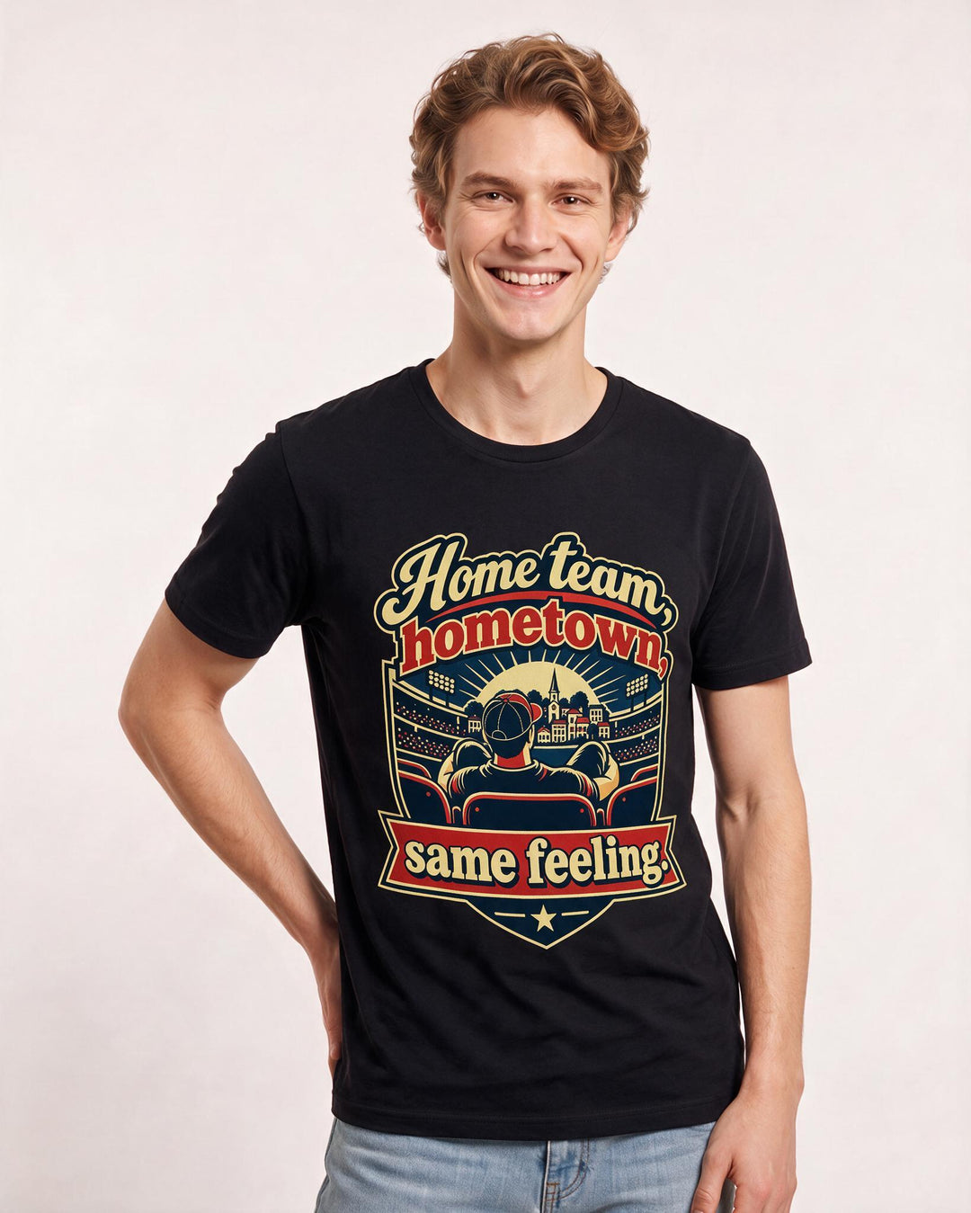 Patriotic Black T-Shirt for Men – Everyday Expression Graphic Tee product image 1
