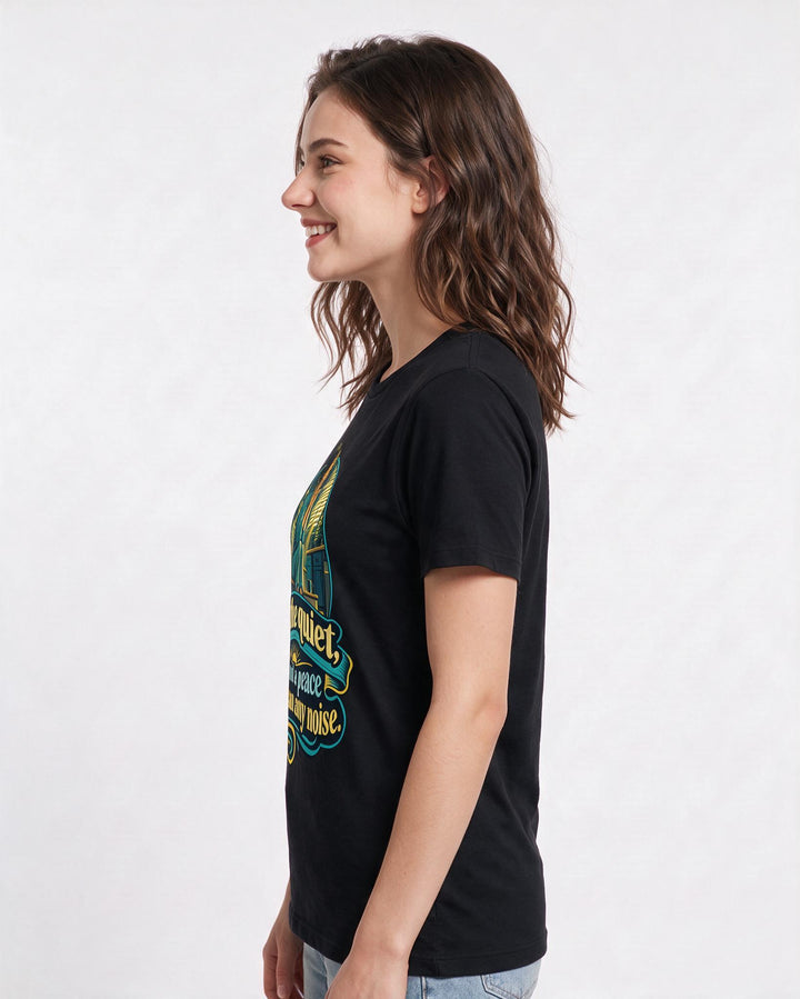 Christian Faith Black T-Shirt for Women – Everyday Expression Graphic Tee product image 2
