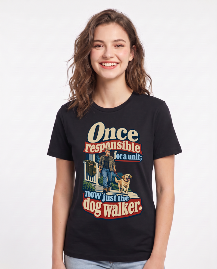 Veteran Black T-Shirt for Women – Everyday Expression Graphic Tee product image 3